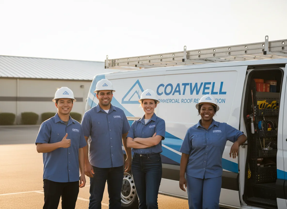 Commercial roof coating company in Brohard, WV